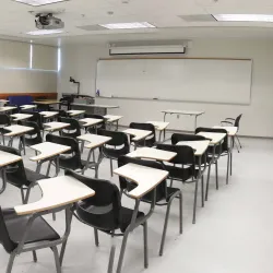 Empty classroom