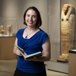 Kate Liszka, CSUSB associate professor of history and the Benson and Pamela Harer Fellow in Egyptology, will present the talk.