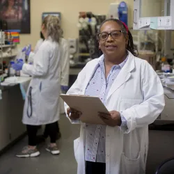 Cynthia Crawford, recipient of the California State University’s Wang Family Excellence Award