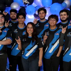 CSUSB Esports Club at the Esports Arena grand opening.