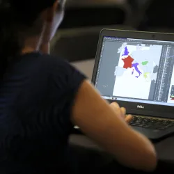 The 11 CSUSB students who participated in this year’s competition were selected from 31 students who participated in the 34th annual CSUSB Student Research Competition held in early February.