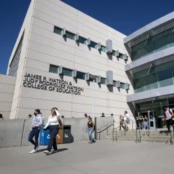 James R. Watson & Judy Rodriguez Watson College of Education building.