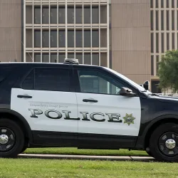 Police Car at CSUSB.