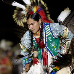 A photo from last year’s Pow Wow at CSUSB.