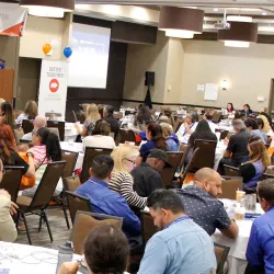 Educators met at the DoubleTree Hotel by Hilton in San Bernardino, one of 30 venues that hosted the fourth annual BetterTogether