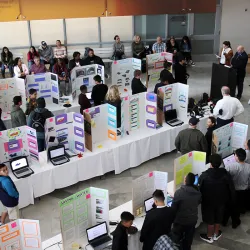 Middle schoolers display coding skill projects at second annual Makers Fair 
