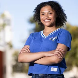 Alyssa Smith, student of CSUSB's Department of Information Systems and Technology