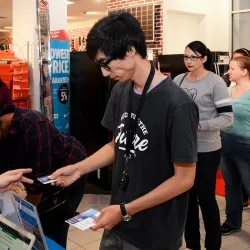 Suit-Up event for CSUSB students