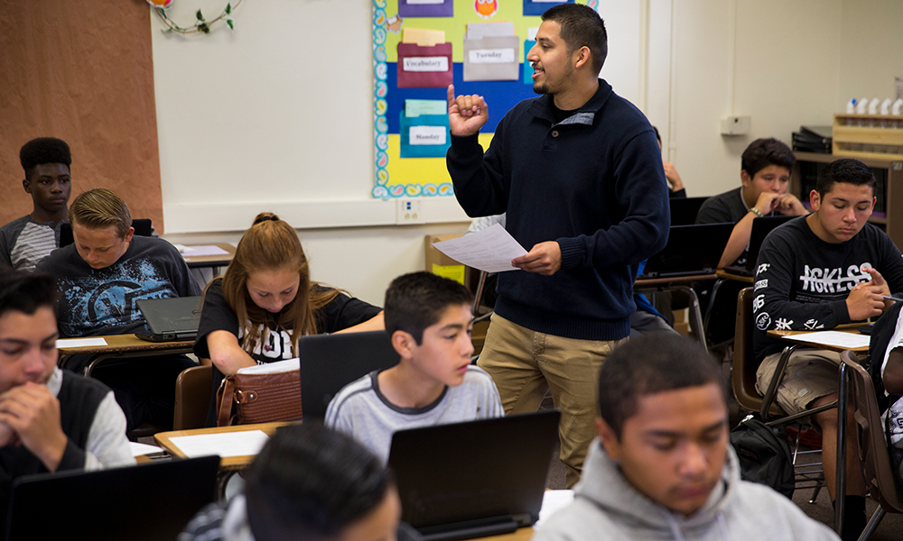 Teacher in Classroom