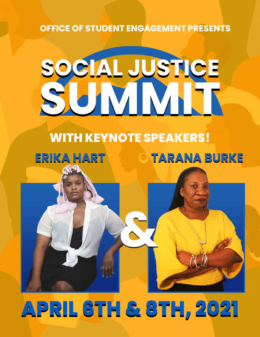 2021 Social Justice Summit flyer page 1