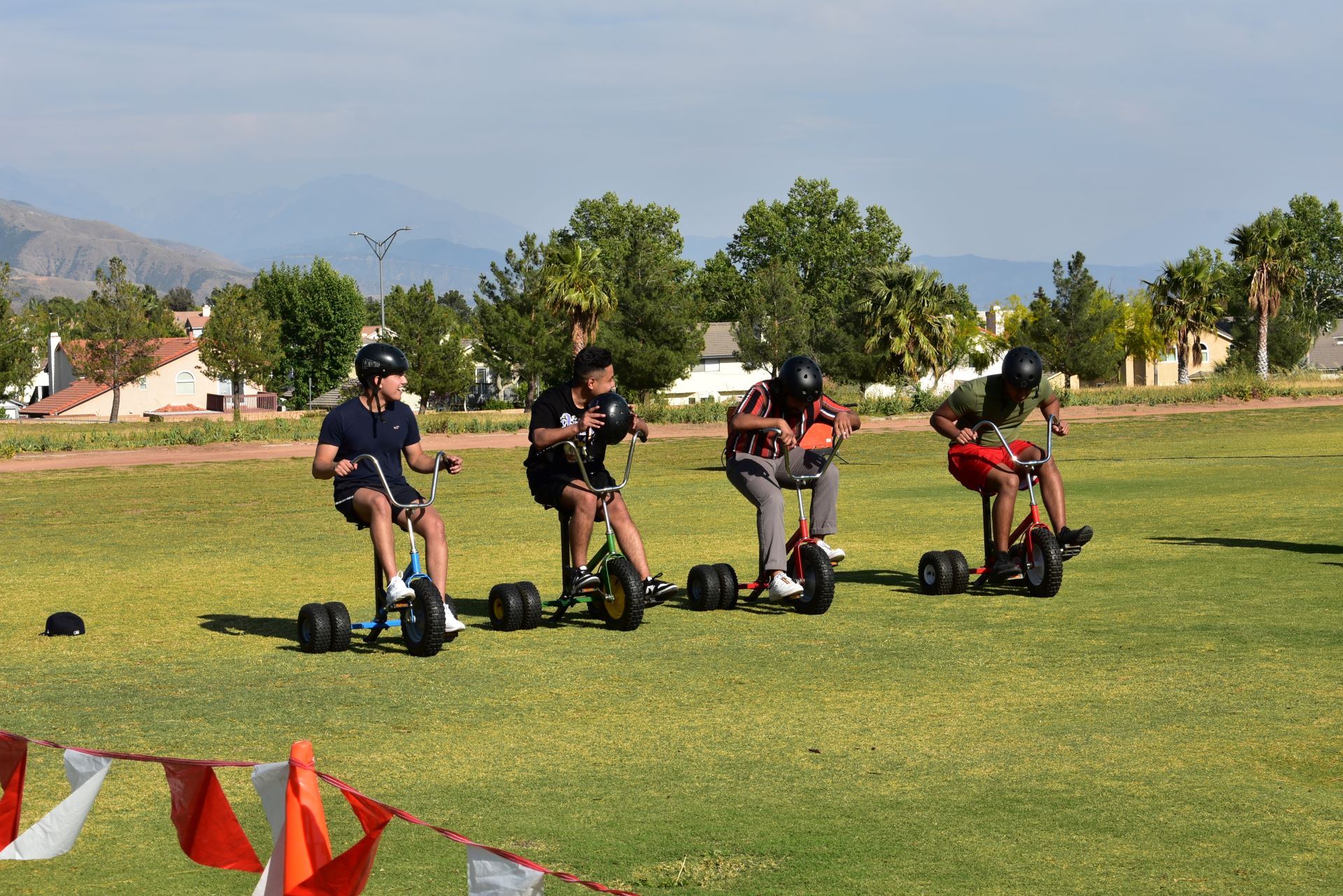 FSL riding bikes