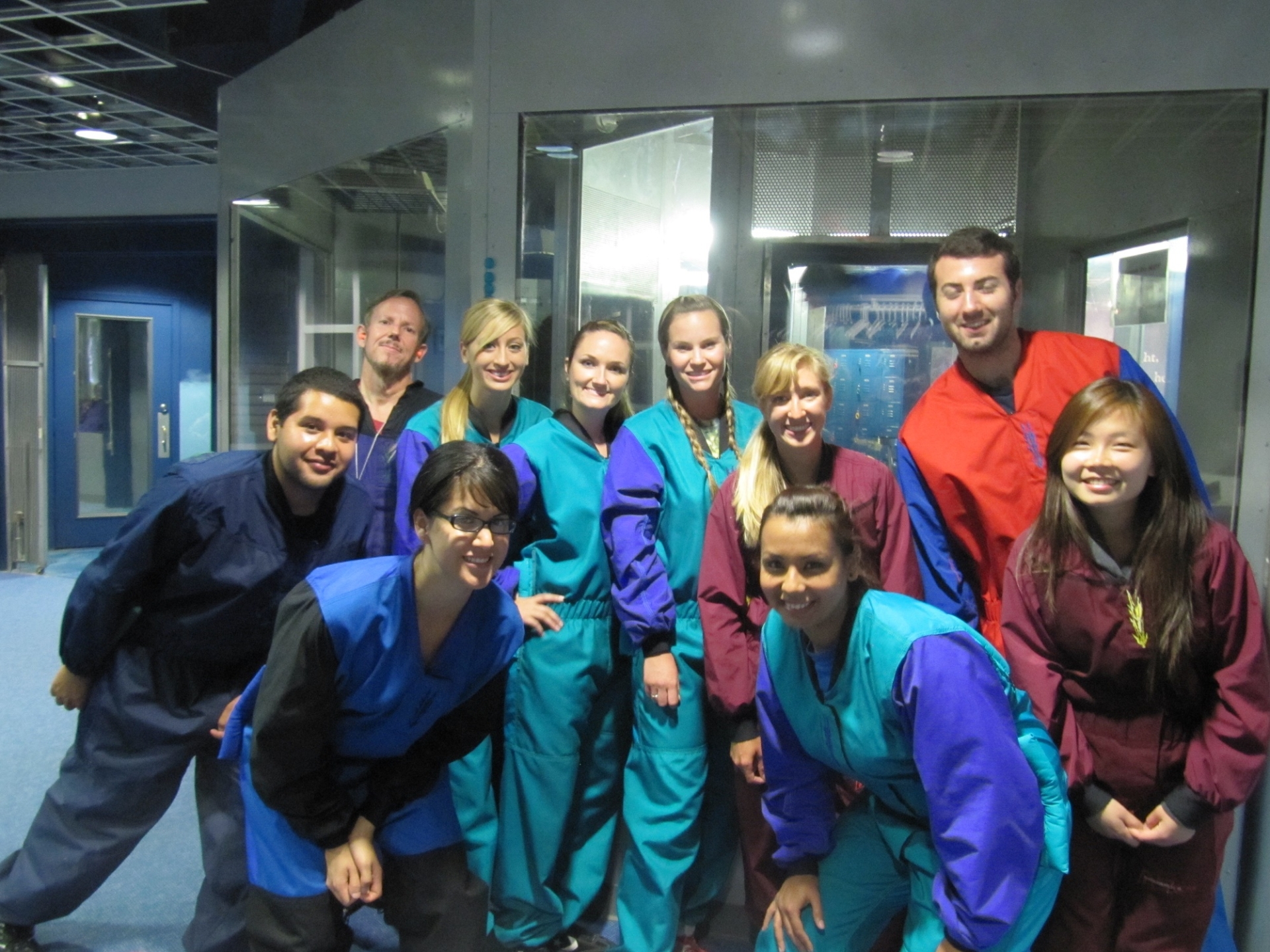 Group in Flight Suits