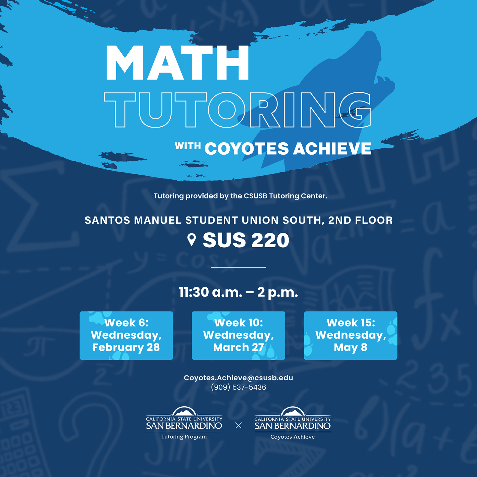 Math tutoring flyer