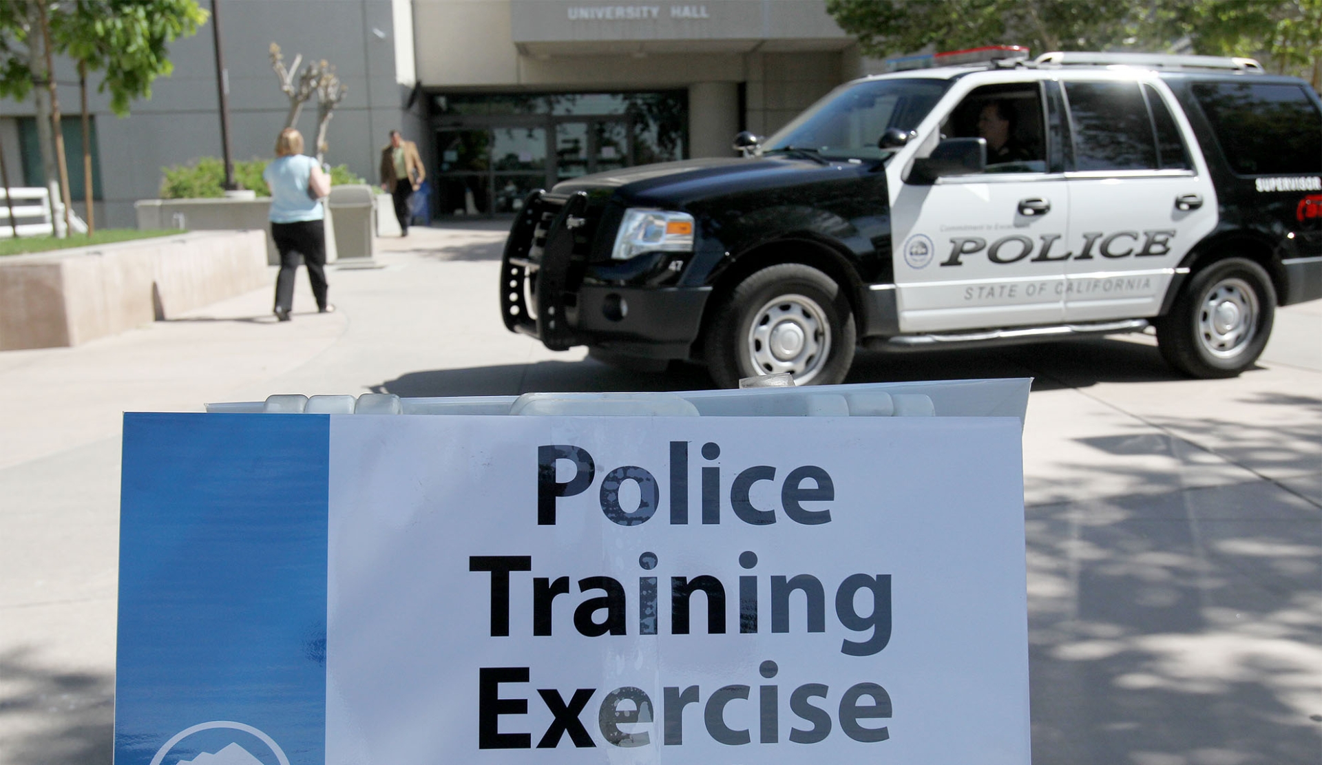Officers train on campus to be prepared for almost any situation to look out for the safety of students, faculty, staff and university guests.