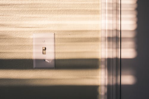 Light switch.