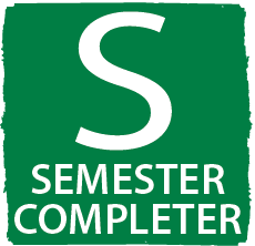 S = Semester Completer Logo