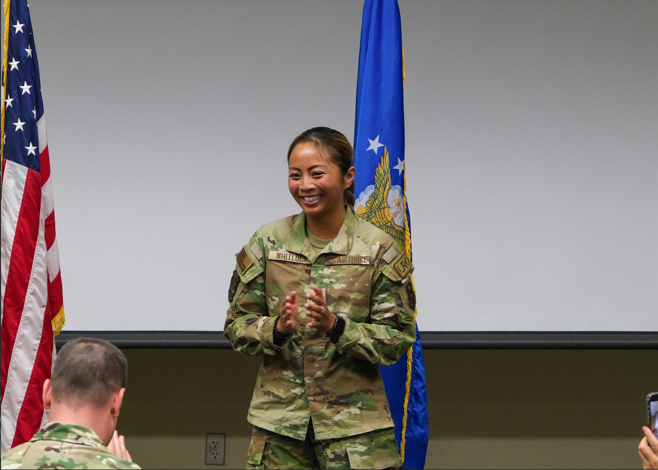 Maj Whitlock's promotion