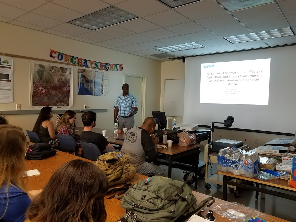 Full Classroom taking notes from projector