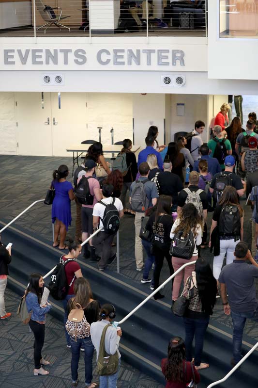 CJUS Career Fair pictures