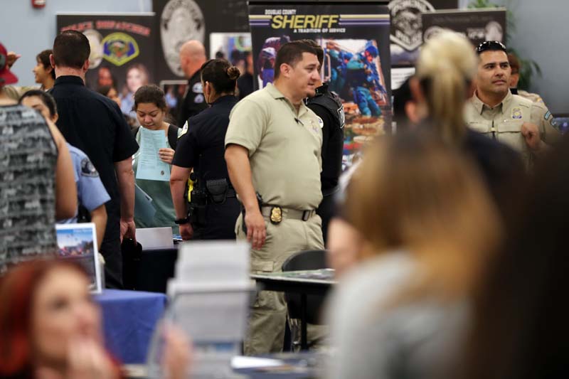 CJUS Career Fair pictures