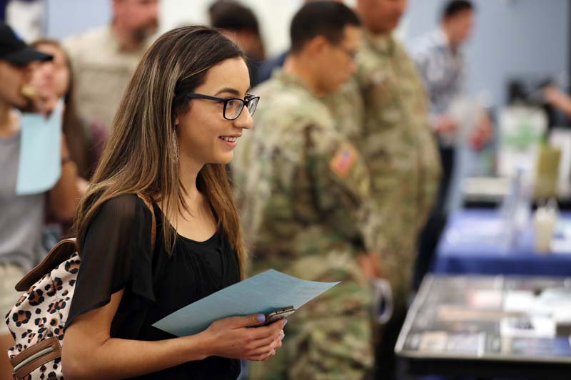 CJUS Career Fair pictures