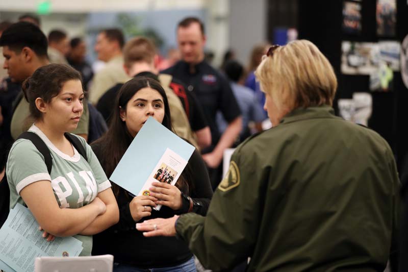 CJUS Career Fair pictures