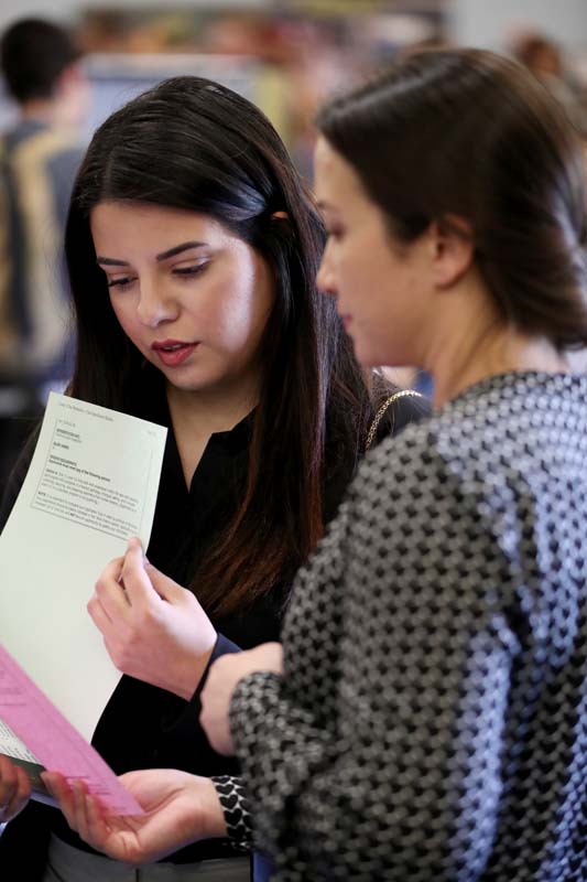 CJUS Career Fair pictures