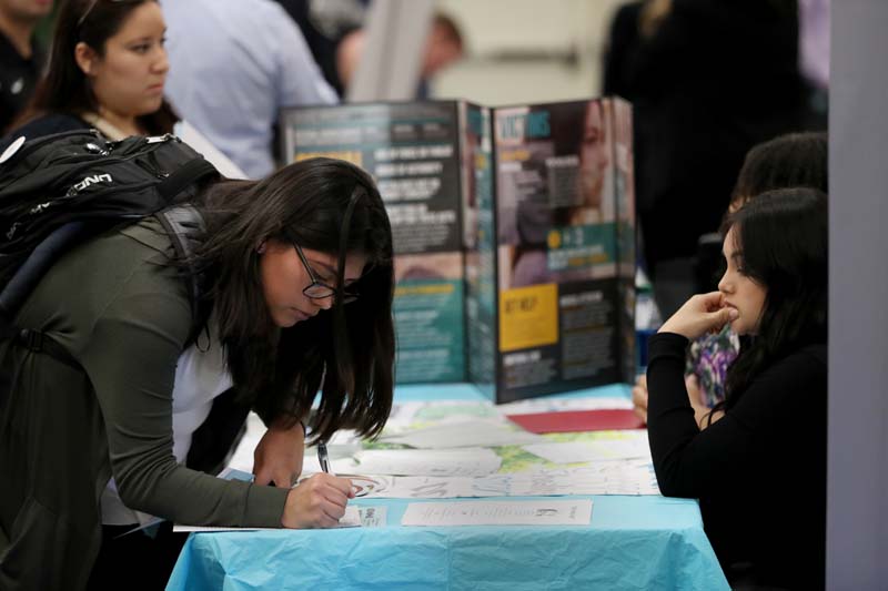 CJUS Career Fair pictures