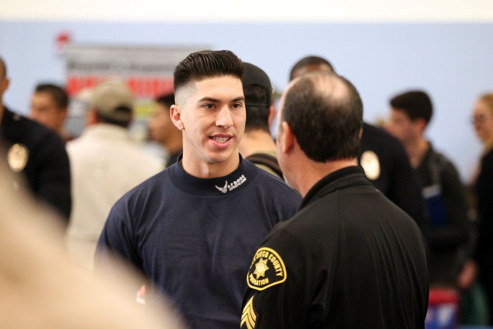 CJUS Career Fair pictures