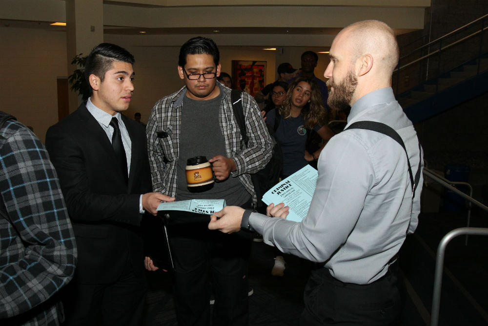 CJUS Career Fair pictures