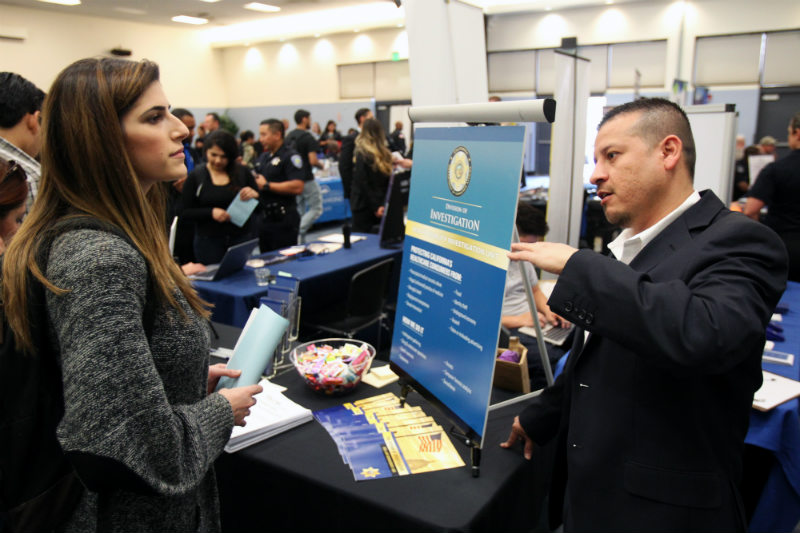 CJUS Career Fair pictures