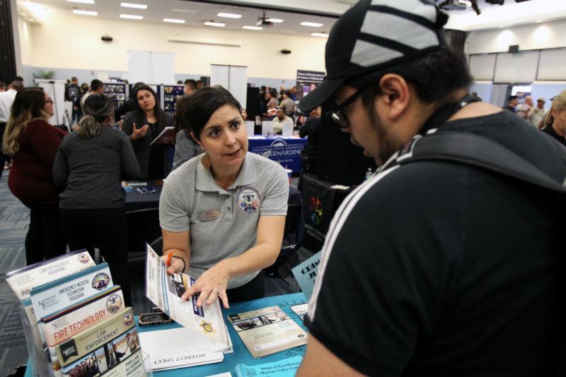 CJUS Career Fair pictures