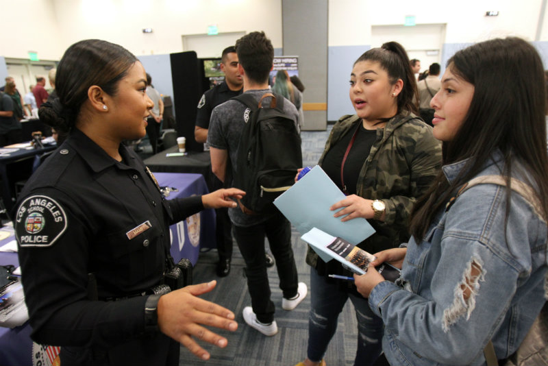 CJUS Career Fair pictures