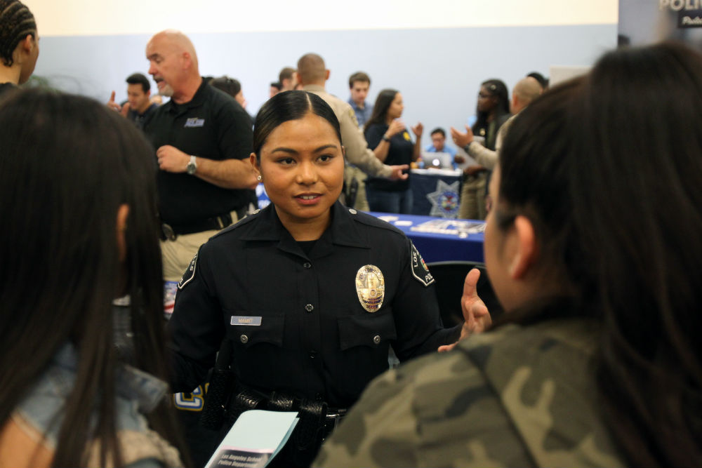 CJUS Career Fair pictures