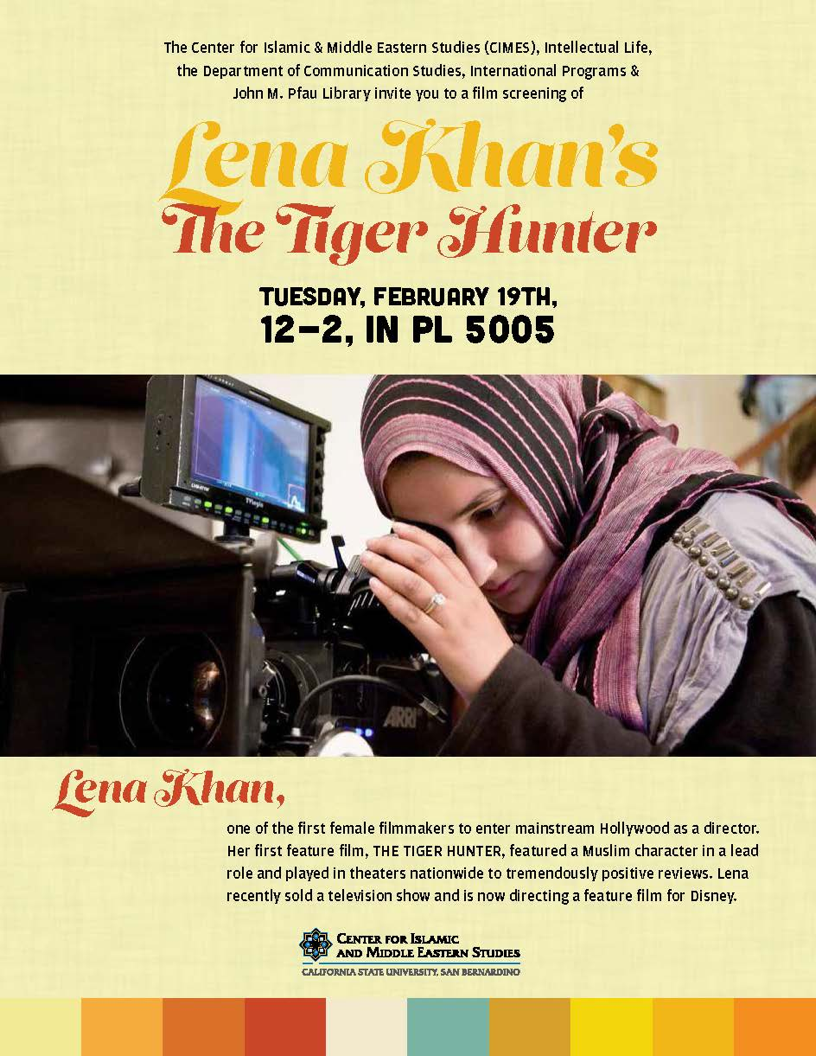 Tiger Hunter, Lena Khan - Flyer