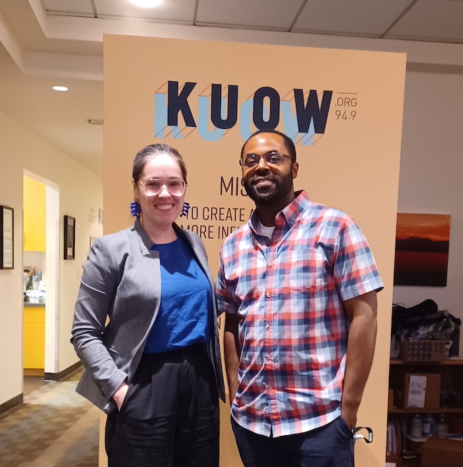 Seattle Public Radio KUOW host, Libby Denkmann welcomed CSUSB Assistant Professor in History Marc Robinson for a conversation on her program, "Soundside," in July 2023.
