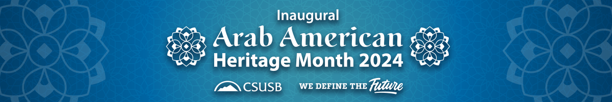 Arab American Heritage Month graphic