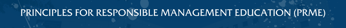 Principles for responsible management education (PRME)