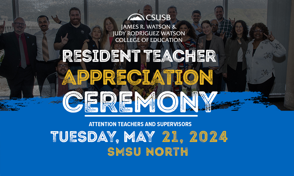 Resident Teacher Appreciation Ceremony