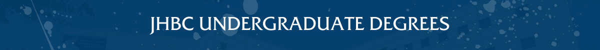 JHBC Undergraduate Degrees