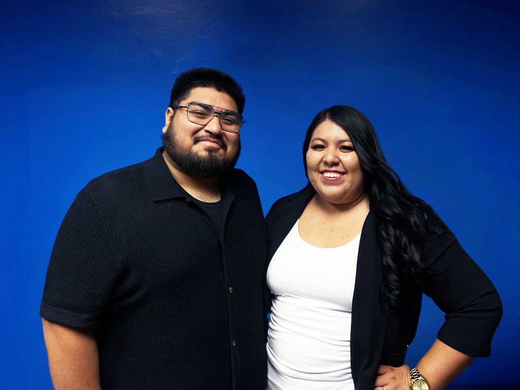 Roberto Fonseca-Romero (right) and Alejandra Esquivel-Casillas