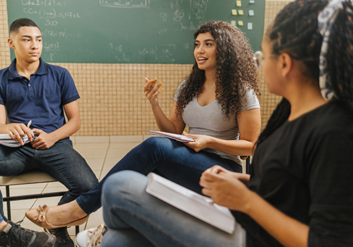 Students in Classroom