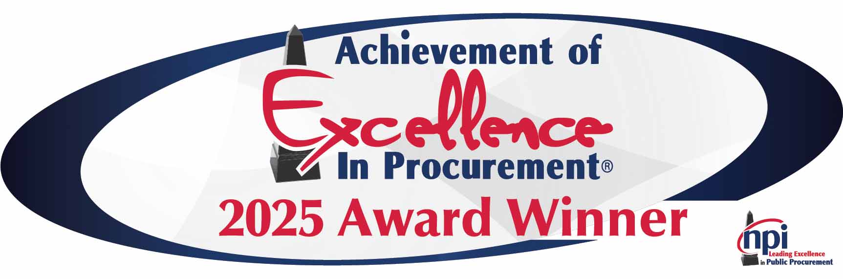 2025 Achievement of Excellence in Procurement (AEP) Award graphic