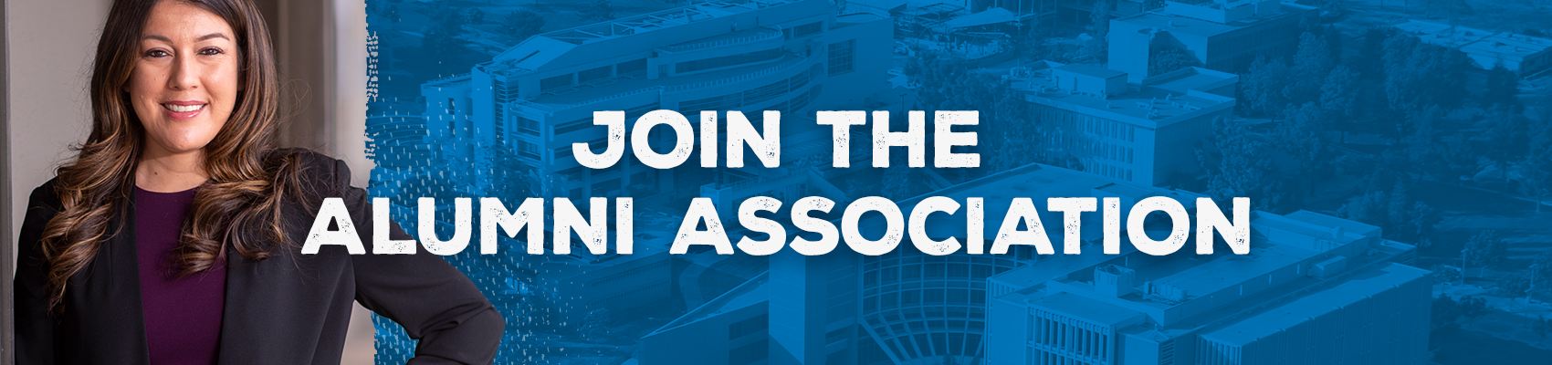 banner with the text "Join the Alumni Association"