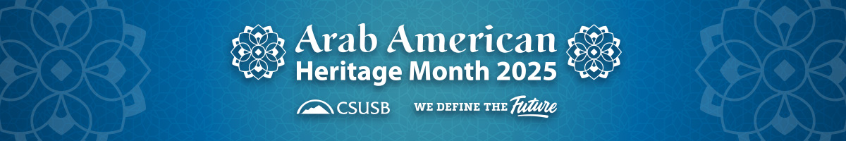 Arab American Heritage Month graphic