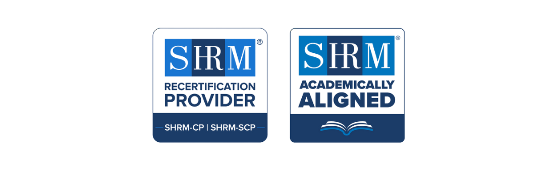 SHRM Recertification Provider & SHRM Academic Aligned!