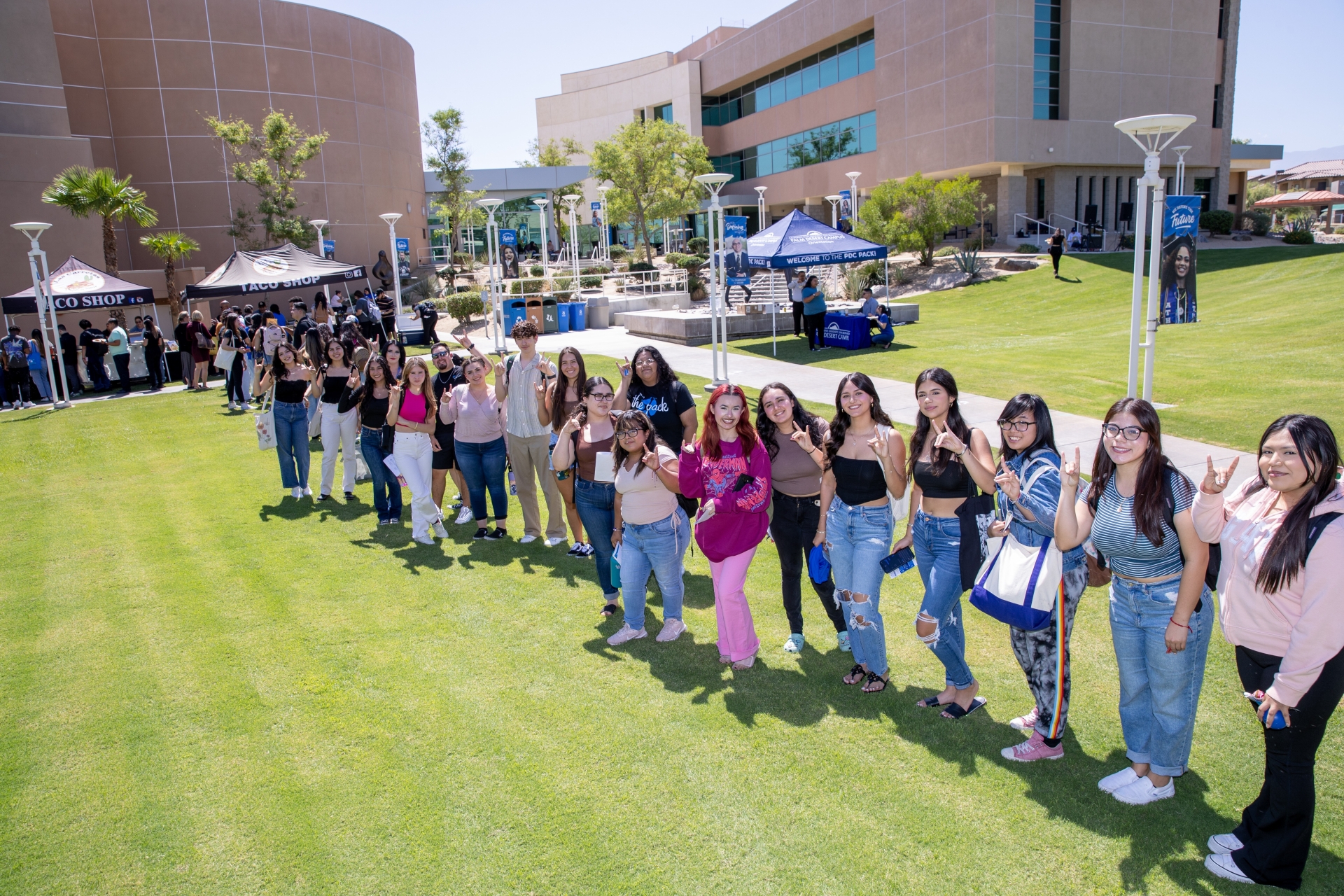 Student event at PDC