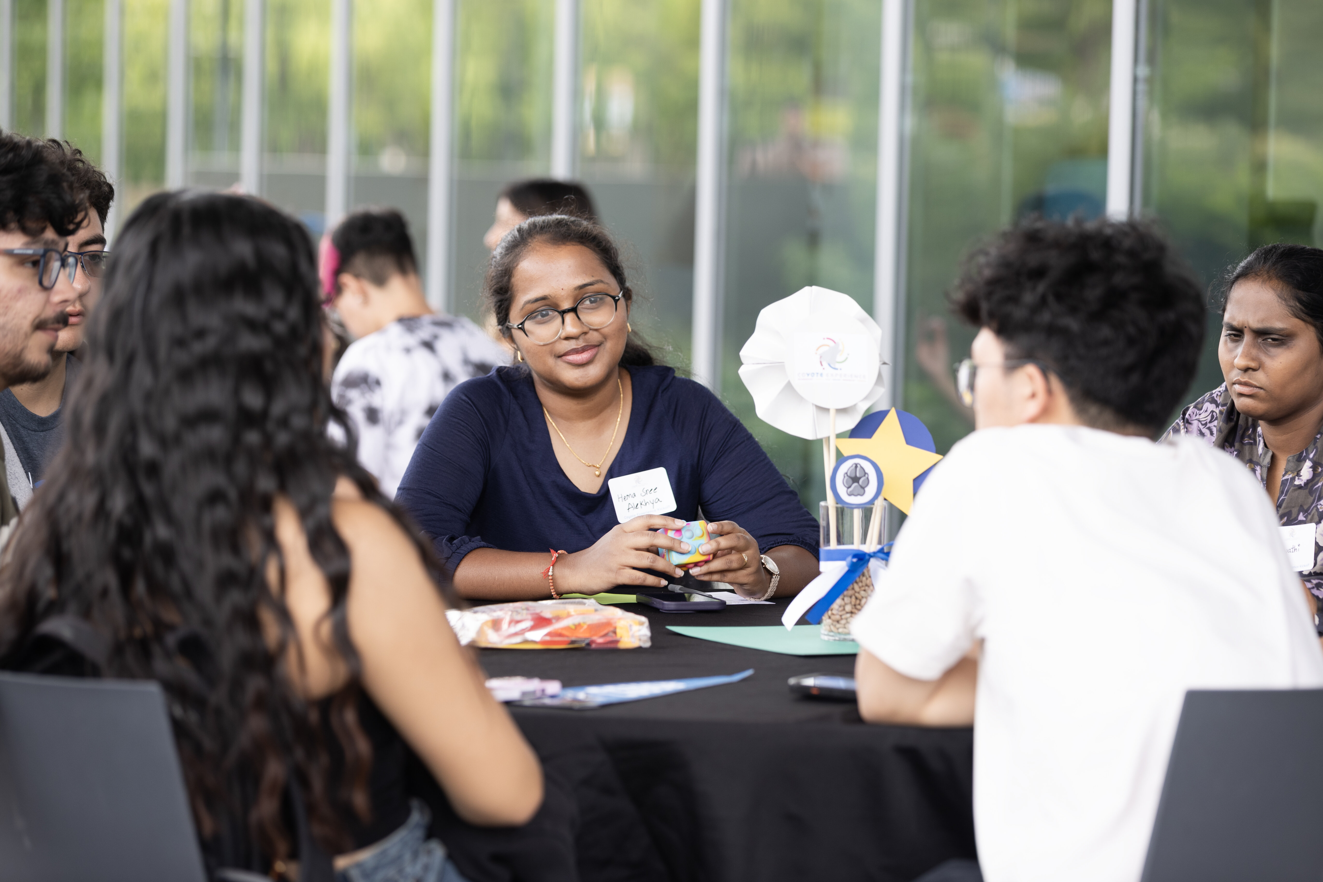 Students at Coyote Experience Kickoff