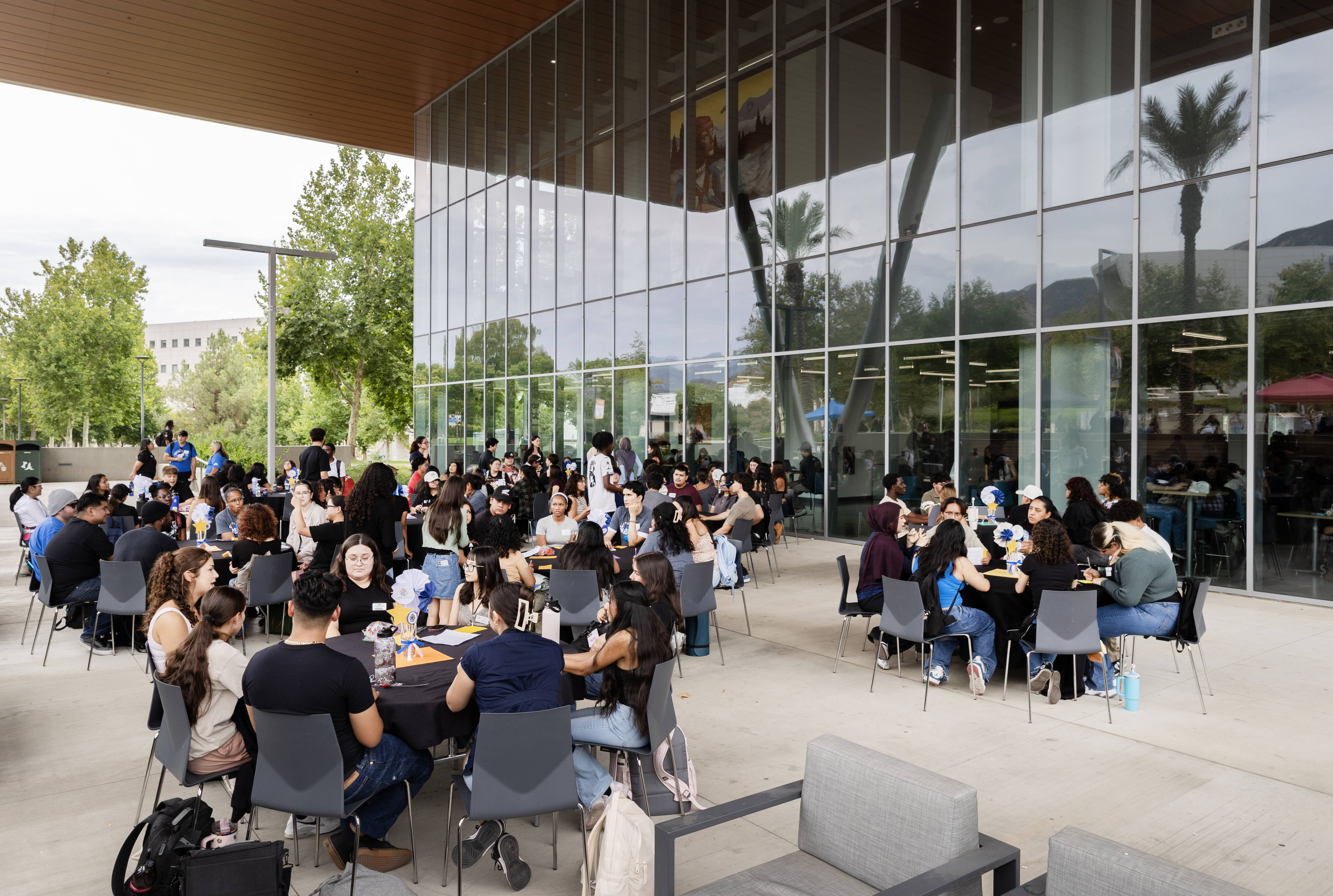 Students at Coyote Experience Kickoff