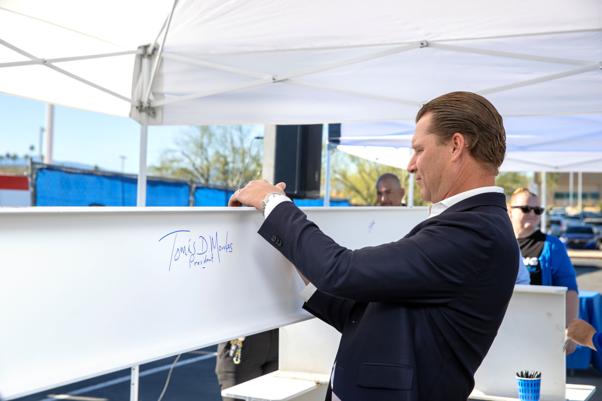 CSUSB Palm Desert Campus Topping Out Ceremony